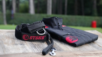 STSK9 Tactical Police Leash – Dual-Hook Control for K9 Units & Protection Training