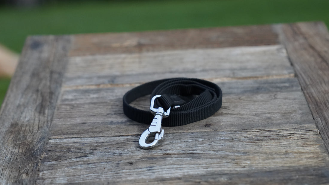 STSK9 Pro-Grip Obedience Leash – Heavy-Duty 1m Training Lead for Precision Control