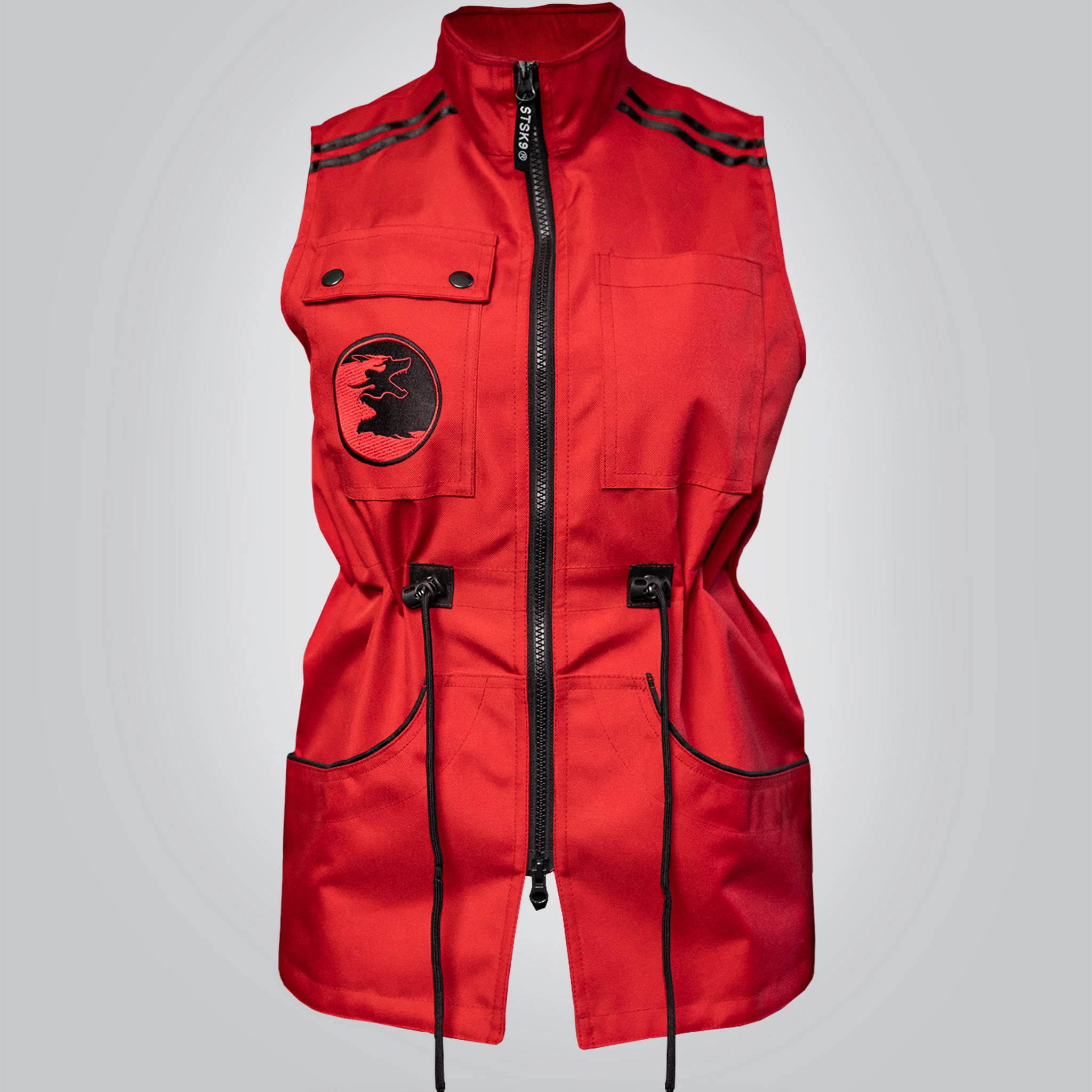 STSK9 Pro Trainer Vest – Multi-Pocket Utility Vest with Custom STSK9 Logo